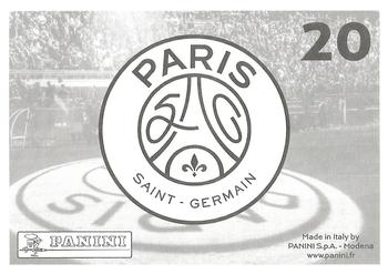 2021 Panini Paris Saint Germain 50 ans #20 2015 - National Quadruple Back