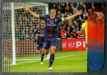 2021 Panini Paris Saint Germain 50 ans #82 Zlatan Ibrahimovic 50 Goals Front