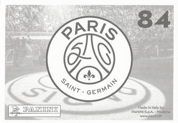 2021 Panini Paris Saint Germain 50 ans #84 96 Points in Ligue 1 season 2015-16 Back