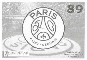 2021 Panini Paris Saint Germain 50 ans #89 Kylian Mbappé Back