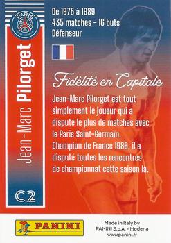 2021 Panini Paris Saint Germain 50 ans #C2 Jean-Marc Pilorget Back