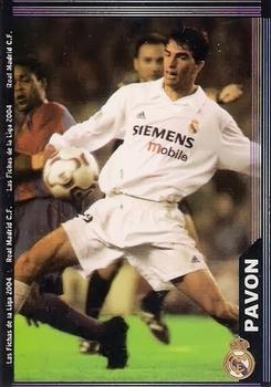 2003-04 Mundicromo Las Fichas de la Liga 2004 #8 Pavon Front