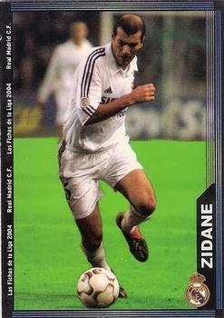 2003-04 Mundicromo Las Fichas de la Liga 2004 #17 Zidane Front