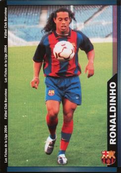 2003-04 Mundicromo Las Fichas de la Liga 2004 #154 Ronaldinho Front