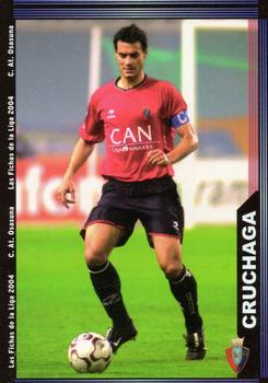 2003-04 Mundicromo Las Fichas de la Liga 2004 #276 Cruchaga Front