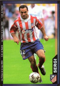 2003-04 Mundicromo Las Fichas de la Liga 2004 #307 Sergi Front