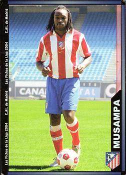 2003-04 Mundicromo Las Fichas de la Liga 2004 #316 Musampa Front