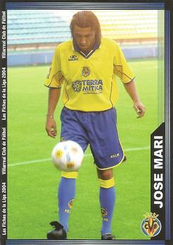 2003-04 Mundicromo Las Fichas de la Liga 2004 #401 Jose Mari Front