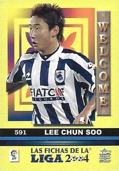 2003-04 Mundicromo Las Fichas de la Liga 2004 #591 Lee Chun Soo Back