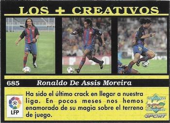 2003-04 Mundicromo Las Fichas de la Liga 2004 #685 Ronaldinho Back