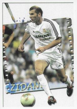 2003-04 Mundicromo Las Fichas de la Liga 2004 #687 Zidane Front