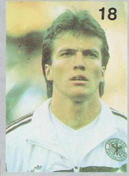 1990 Reyauca Campeonato Mundiales de Futbol #18 Lothar Matthaus Front