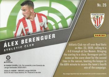 2020-21 Panini Mosaic La Liga - Montage #25 Alex Berenguer Back