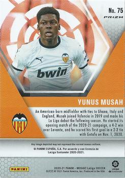 2020-21 Panini Mosaic La Liga - Mosaic #75 Yunus Musah Back