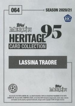 2020-21 Topps Merlin Heritage 95 #064 Lassina Traore Back