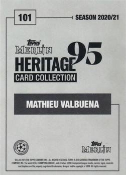 2020-21 Topps Merlin Heritage 95 #101 Mathieu Valbuena Back