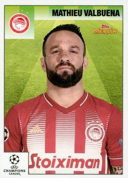 2020-21 Topps Merlin Heritage 95 #101 Mathieu Valbuena Front