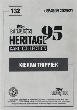 2020-21 Topps Merlin Heritage 95 #132 Kieran Trippier Back