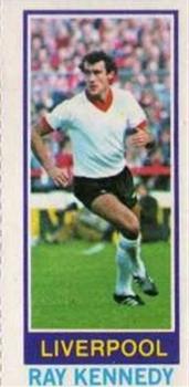 1980-81 Topps Footballer (Pink Back) - Singles #10 Ray Kennedy Front
