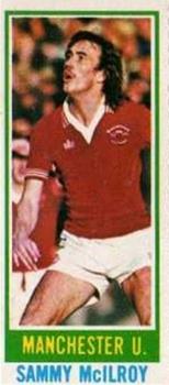 1980-81 Topps Footballer (Pink Back) - Singles #22 Sammy McIlroy Front