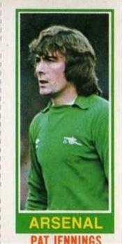 1980-81 Topps Footballer (Pink Back) - Singles #32 Pat Jennings Front