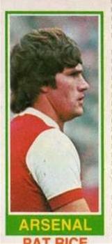 1980-81 Topps Footballer (Pink Back) - Singles #39 Pat Rice Front