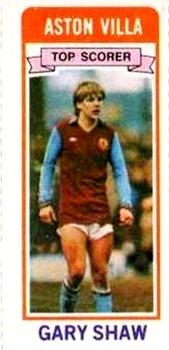 1980-81 Topps Footballer (Pink Back) - Singles #48 Gary Shaw Front