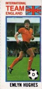 1980-81 Topps Footballer (Pink Back) - Singles #114 Emlyn Hughes Front