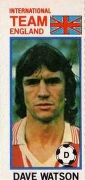 1980-81 Topps Footballer (Pink Back) - Singles #117 Dave Watson Front