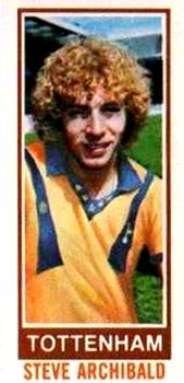 1980-81 Topps Footballer (Pink Back) - Singles #133 Steve Archibald Front