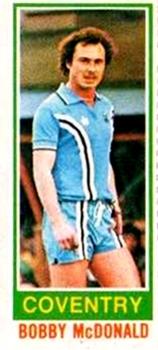 1980-81 Topps Footballer (Pink Back) - Singles #142 Bobby McDonald Front