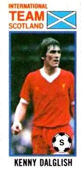 1980-81 Topps Footballer (Pink Back) - Singles #156 Kenny Dalglish Front