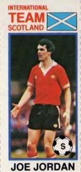 1980-81 Topps Footballer (Pink Back) - Singles #162 Joe Jordan Front