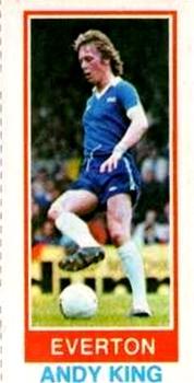 1980-81 Topps Footballer (Pink Back) - Singles #178 Andy King Front