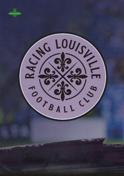 2021 Parkside NWSL Premier Edition - Foil #238 Racing Louisville FC Crest Front