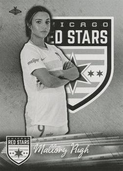 2021 Parkside NWSL Premier Edition - Black and White #180 Mallory Pugh Front