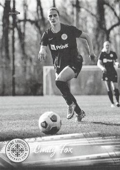 2021 Parkside NWSL Premier Edition - Black and White #184 Emily Fox Front