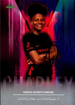2021 Parkside NWSL Premier Edition - Autographs Blue Ink #SS-SCH Simone Charley Front