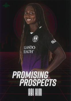 2021 Parkside NWSL Premier Edition - Promising Prospects Purple #17 Abi Kim Front