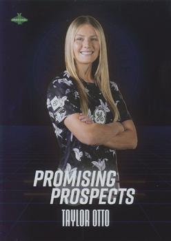 2021 Parkside NWSL Premier Edition - Promising Prospects Blue #2 Taylor Otto Front