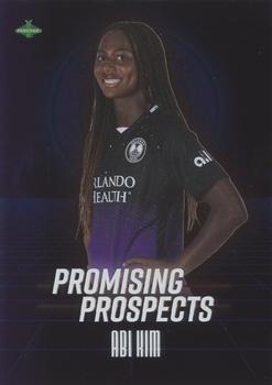 2021 Parkside NWSL Premier Edition - Promising Prospects Blue #17 Abi Kim Front