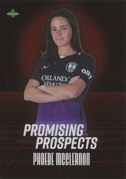 2021 Parkside NWSL Premier Edition - Promising Prospects Red #10 Phoebe McClernon Front