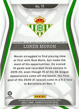2020-21 Panini Chronicles - Certified La Liga Green Circles #11 Loren Moron Back