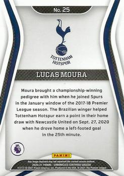2020-21 Panini Chronicles - Certified Premier League #25 Lucas Moura Back