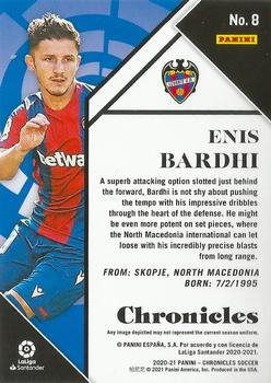 2020-21 Panini Chronicles - Chronicles La Liga #8 Enis Bardhi Back