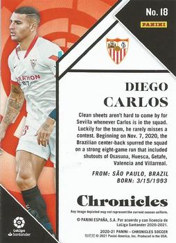 2020-21 Panini Chronicles - Chronicles La Liga #18 Diego Carlos Back