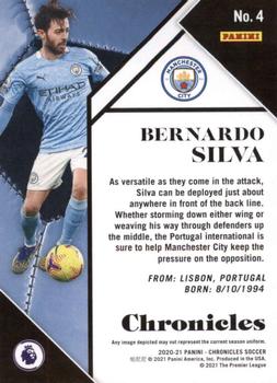 2020-21 Panini Chronicles - Chronicles Premier League #4 Bernardo Silva Back