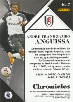 2020-21 Panini Chronicles - Chronicles Premier League #7 Andre-Frank Zambo Anguissa Back