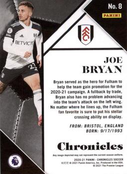 2020-21 Panini Chronicles - Chronicles Premier League #8 Joe Bryan Back
