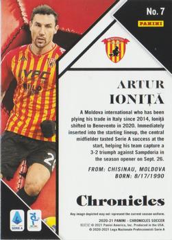 2020-21 Panini Chronicles - Chronicles Serie A #7 Artur Ionita Back